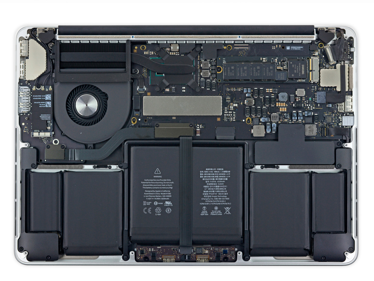 iFixit võtab lahti uue 13-tollise MacBook Pro