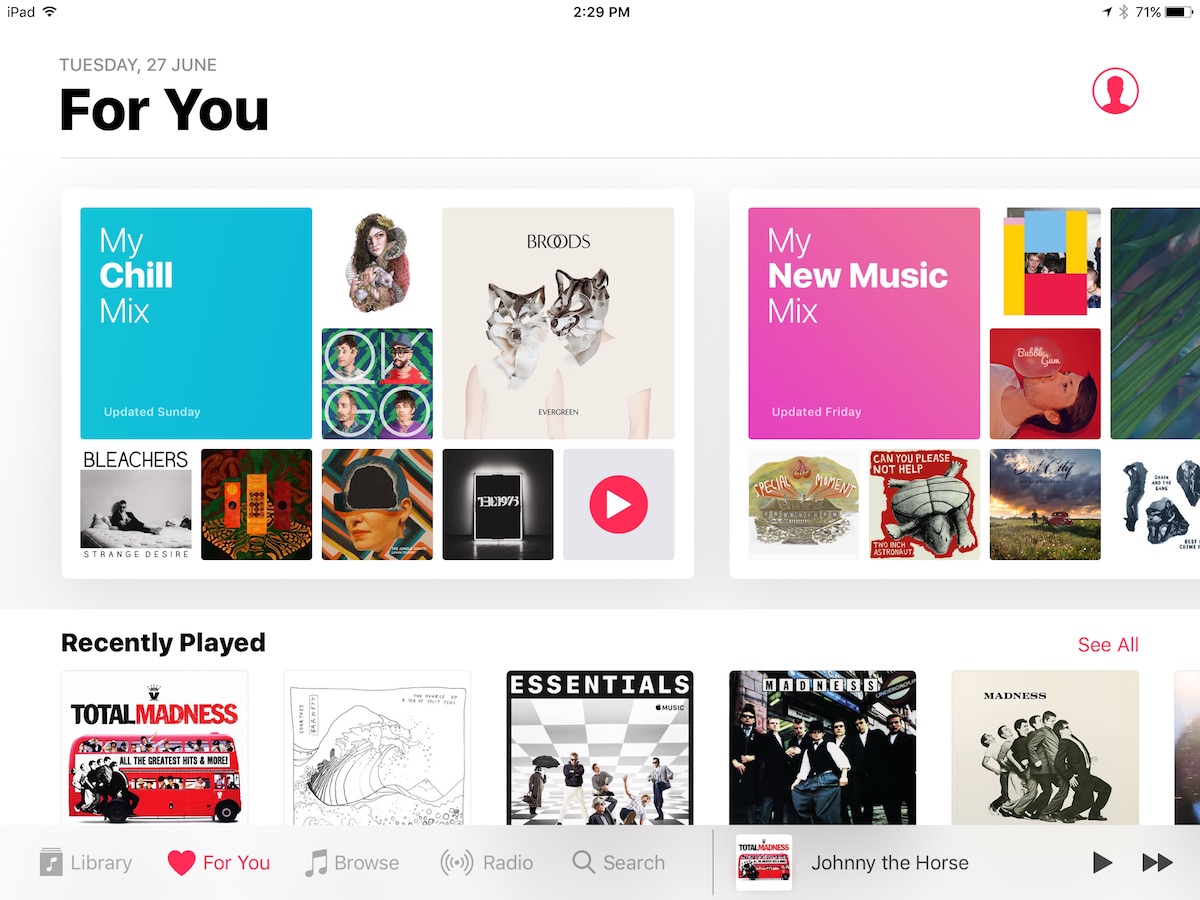 "My Chill Mix": Apple Musicus hakkas ilmuma uus Apple'i loodud esitusloend [atualizado]