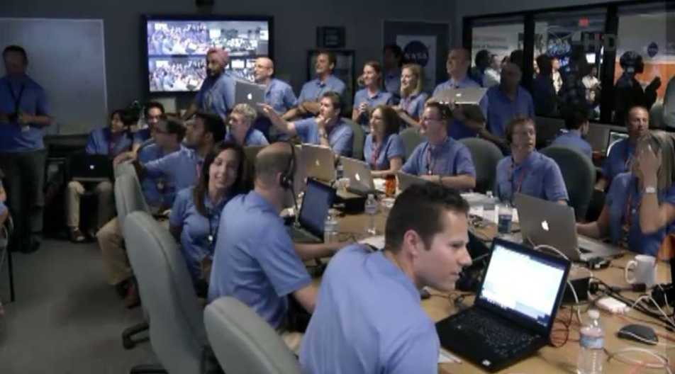 ↪ Foto: NASA operatsioonituba täis Mace täna hommikul