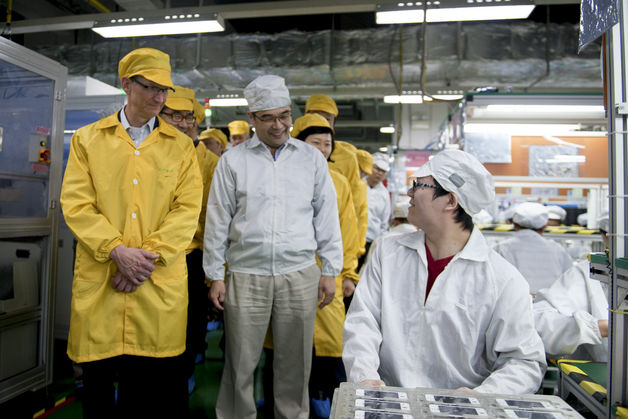 Foxconn eitab streiki Hiina tehases
