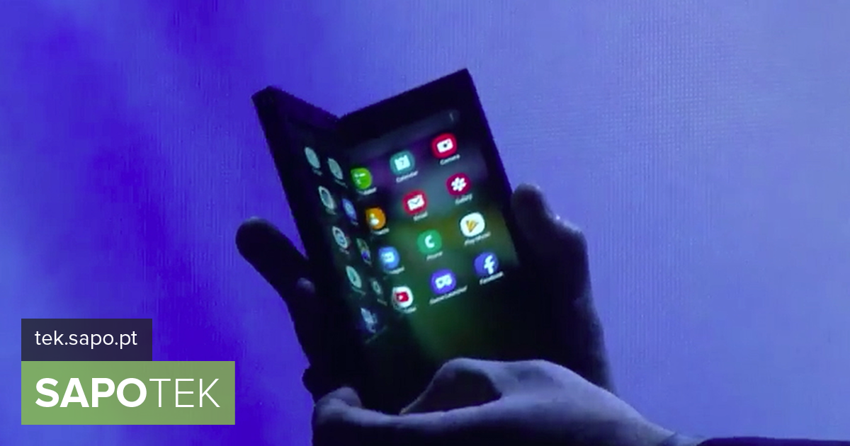 Galaxy Fold on Samsungi kokkupandav nutitelefon, mis tuleb müügile aprillis