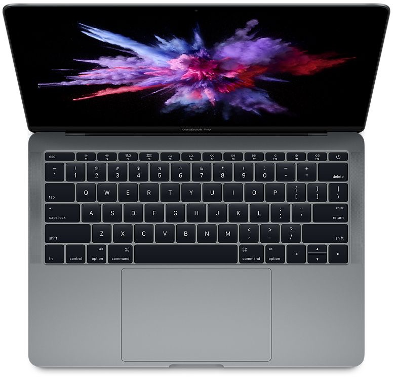 13-tolline MacBook Pro ilma puuteribata