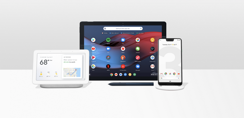 Google tutvustab uut Pixeli nutitelefoni, nutikõlarit ja tahvelarvutit