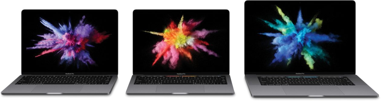 MacBooks Pro uus täielik rida