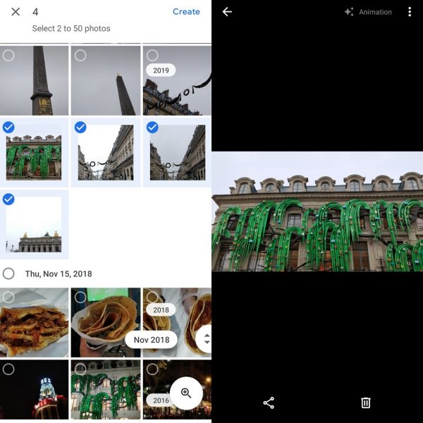 Google GIF-i fotod