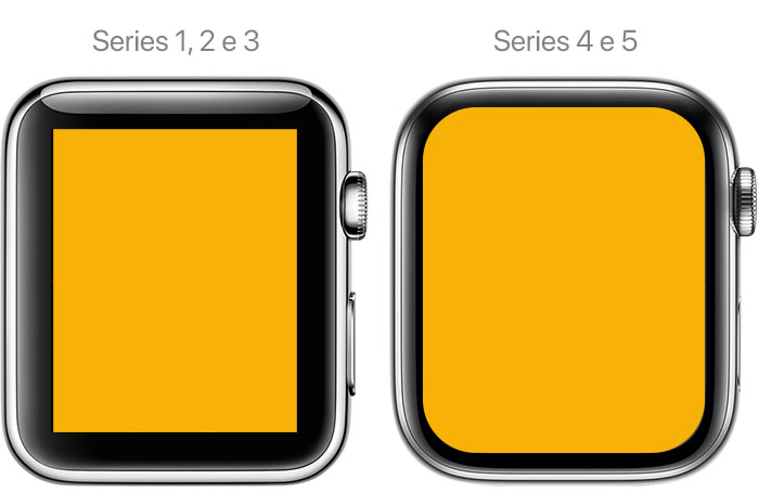 Apple Watchi ekraanide erinevused