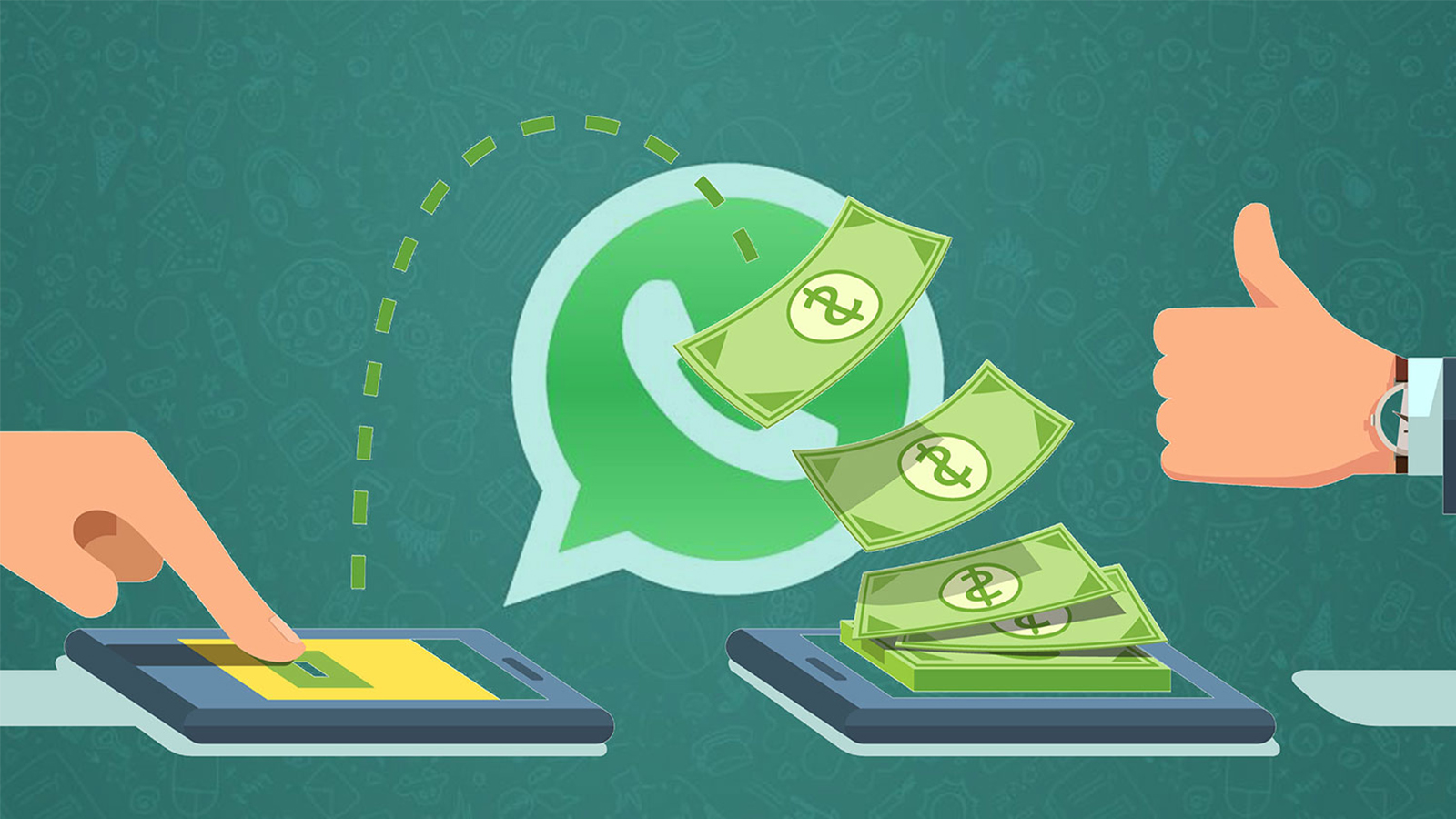 Kuidas teha WhatsAppiga makseid ja rahaülekandeid