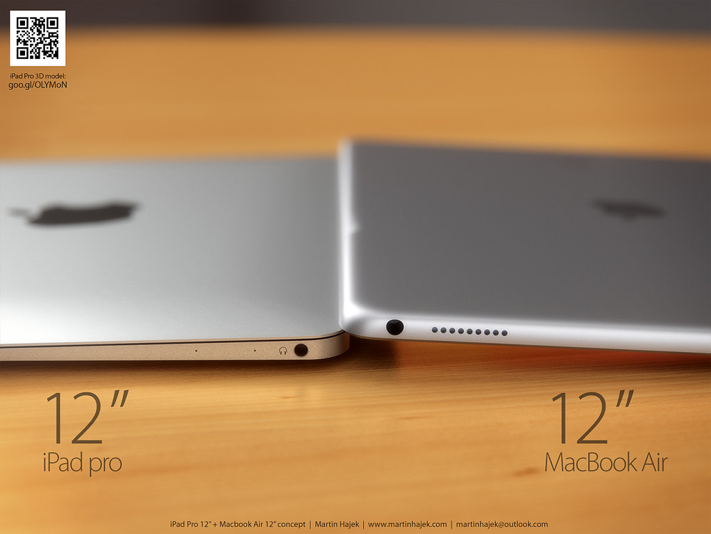 iPad Pro koos MacBook Airiga