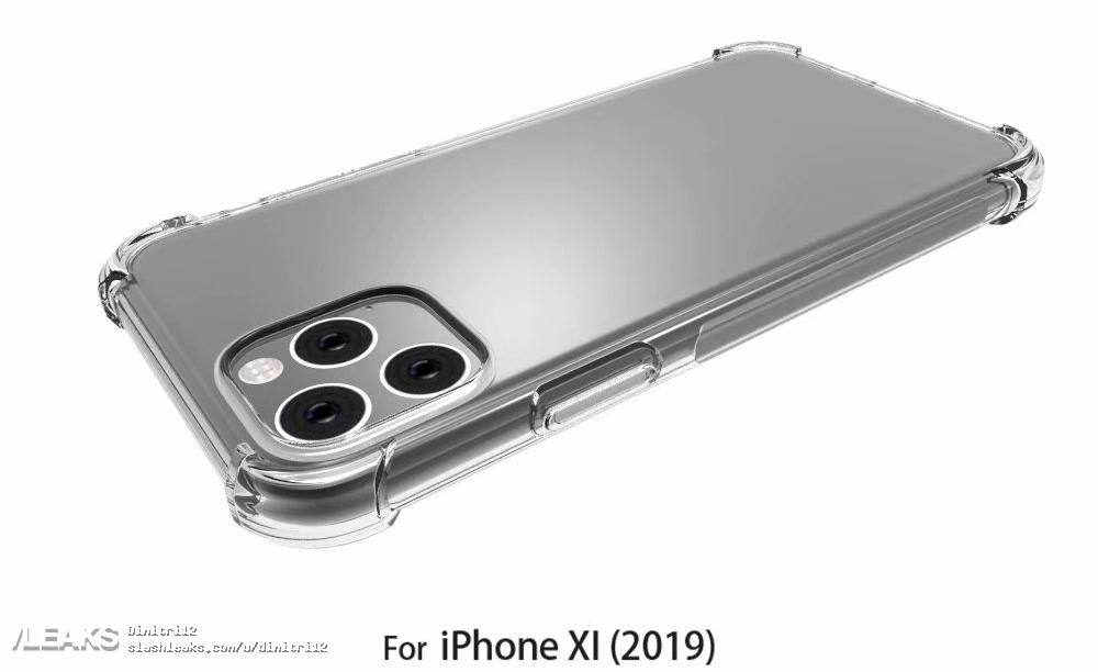 Väidetava „iPhone XI“ korpuse renderdused toovad esile kaamera kolmnurga