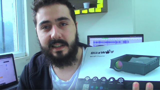 BlitzWolf BW-MP1 Mini - odavate projektorite lahtipakkimine