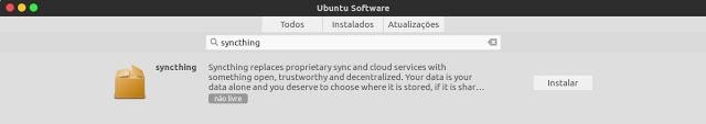 Sünkroonimine Ubuntu tarkvaras