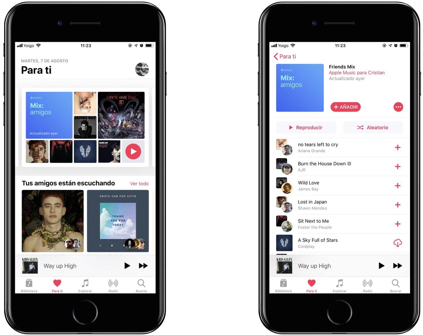 Apple Music käivitab uue esitusloendi koos sõprade lugudega [atualizado]