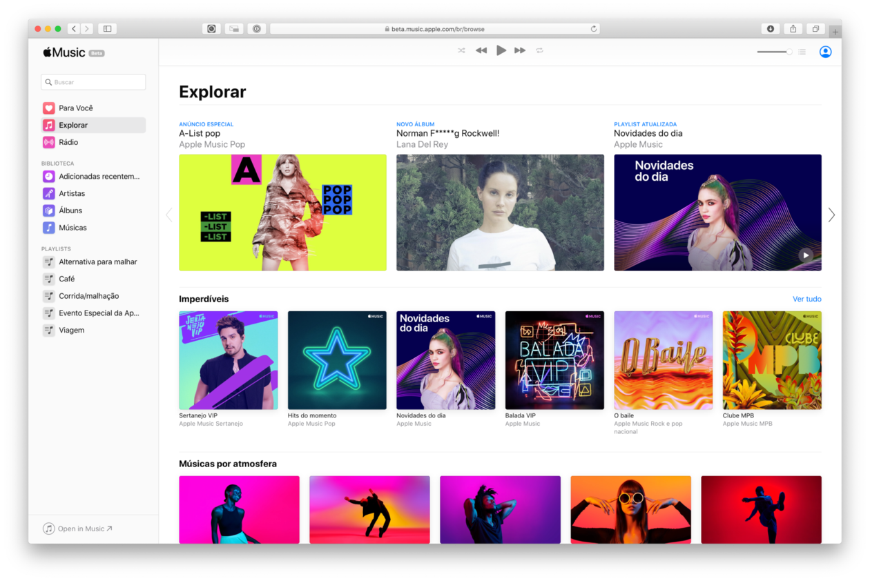 Apple Musicu veebiversioon