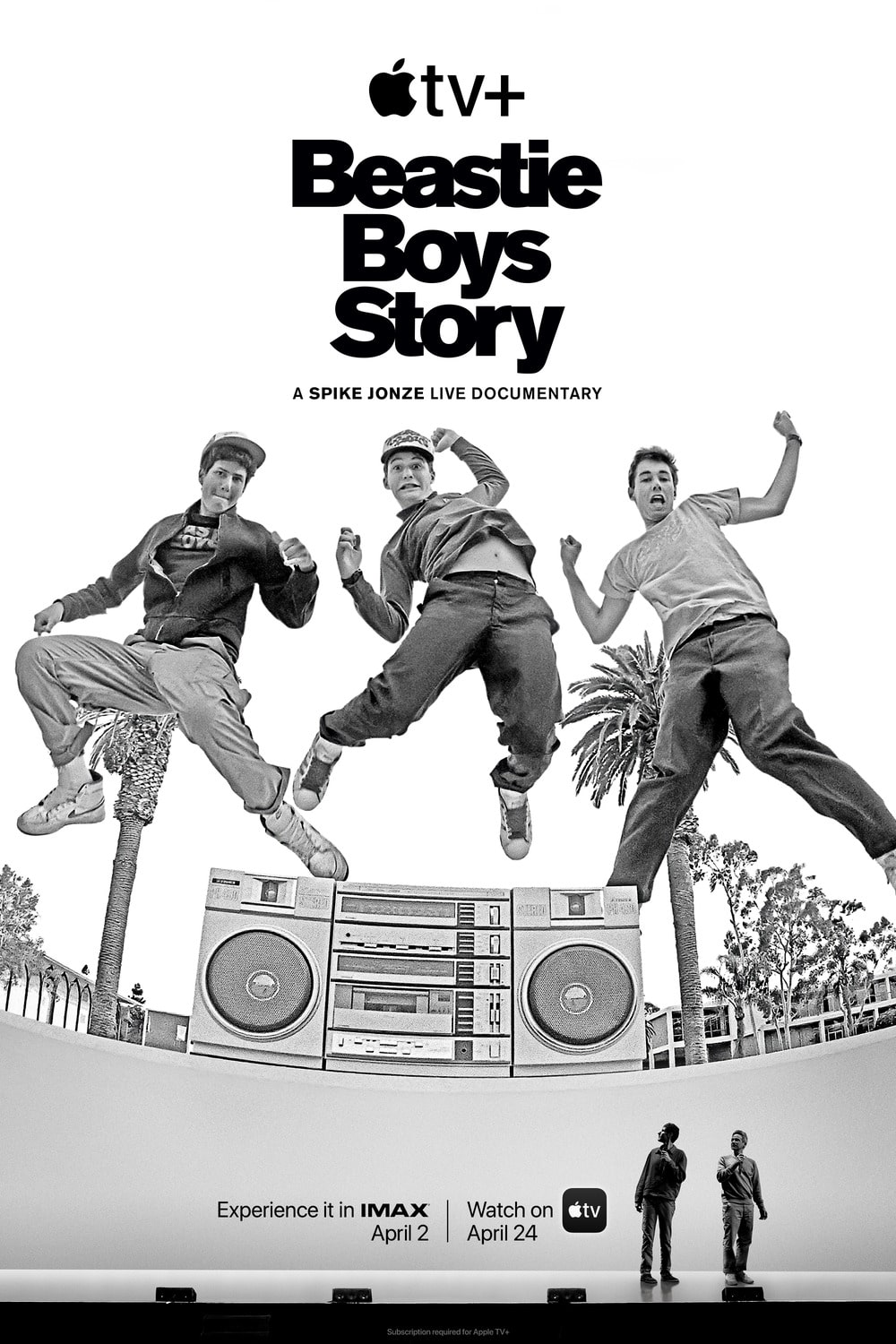 Apple TV +: „Beastie Boys Story“ treiler;  uus sari Uma Thurmaniga;  salvestus on katkenud
