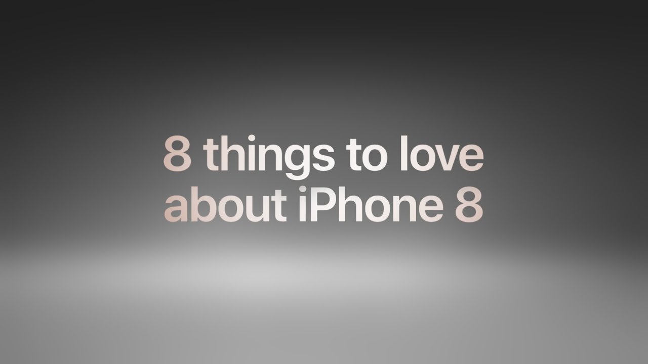 Apple avaldab iPhone 8-s nii kaheksa armastada vajavat videot kui ka Apple Pay õpetused
