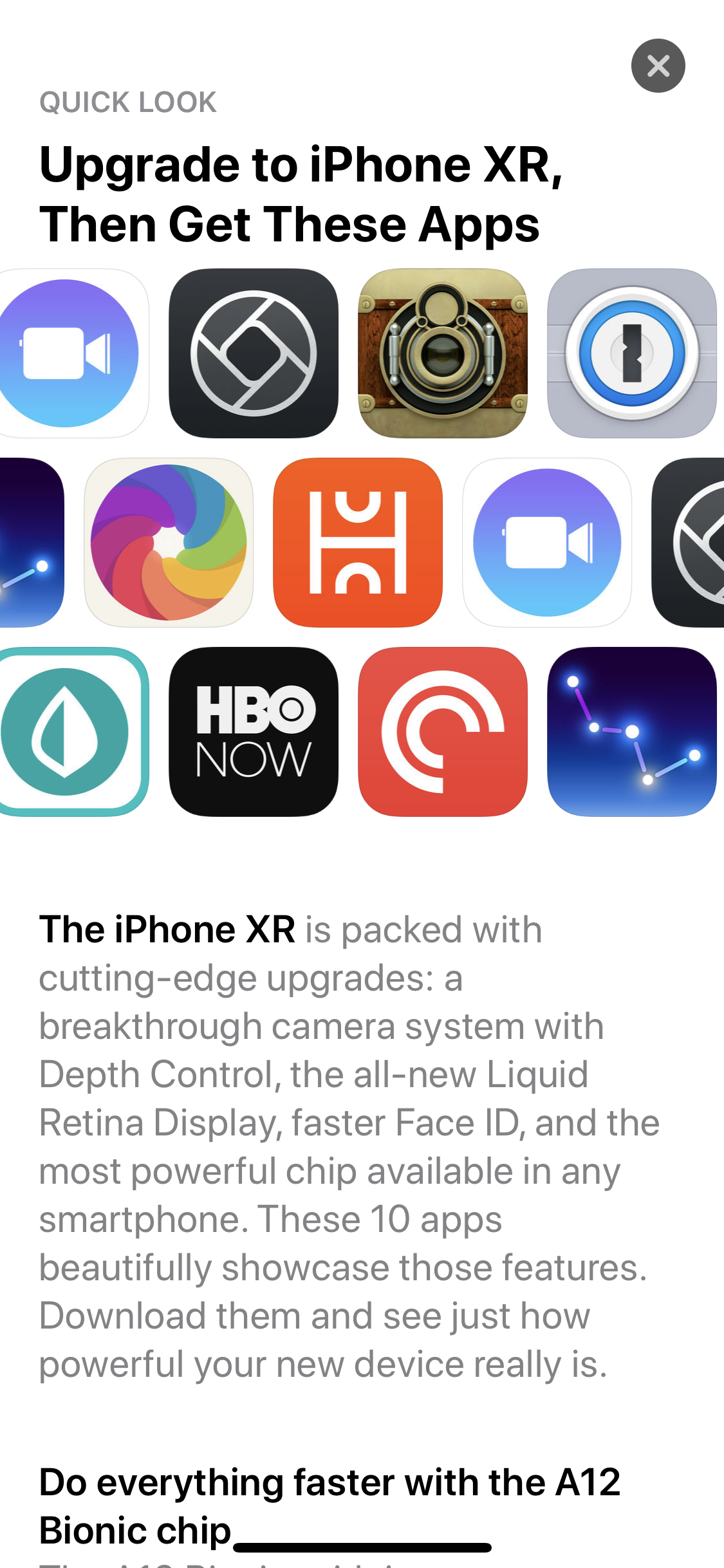 Toimetuse App Store avaldab iPhone XR-i