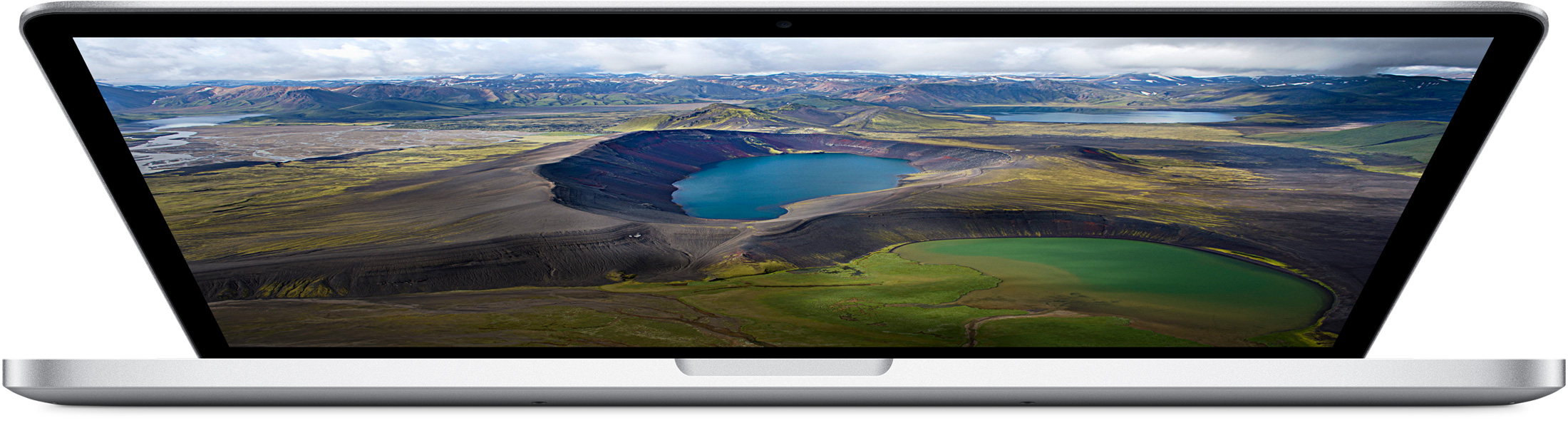 MacBook Pro dengan tampilan Retina