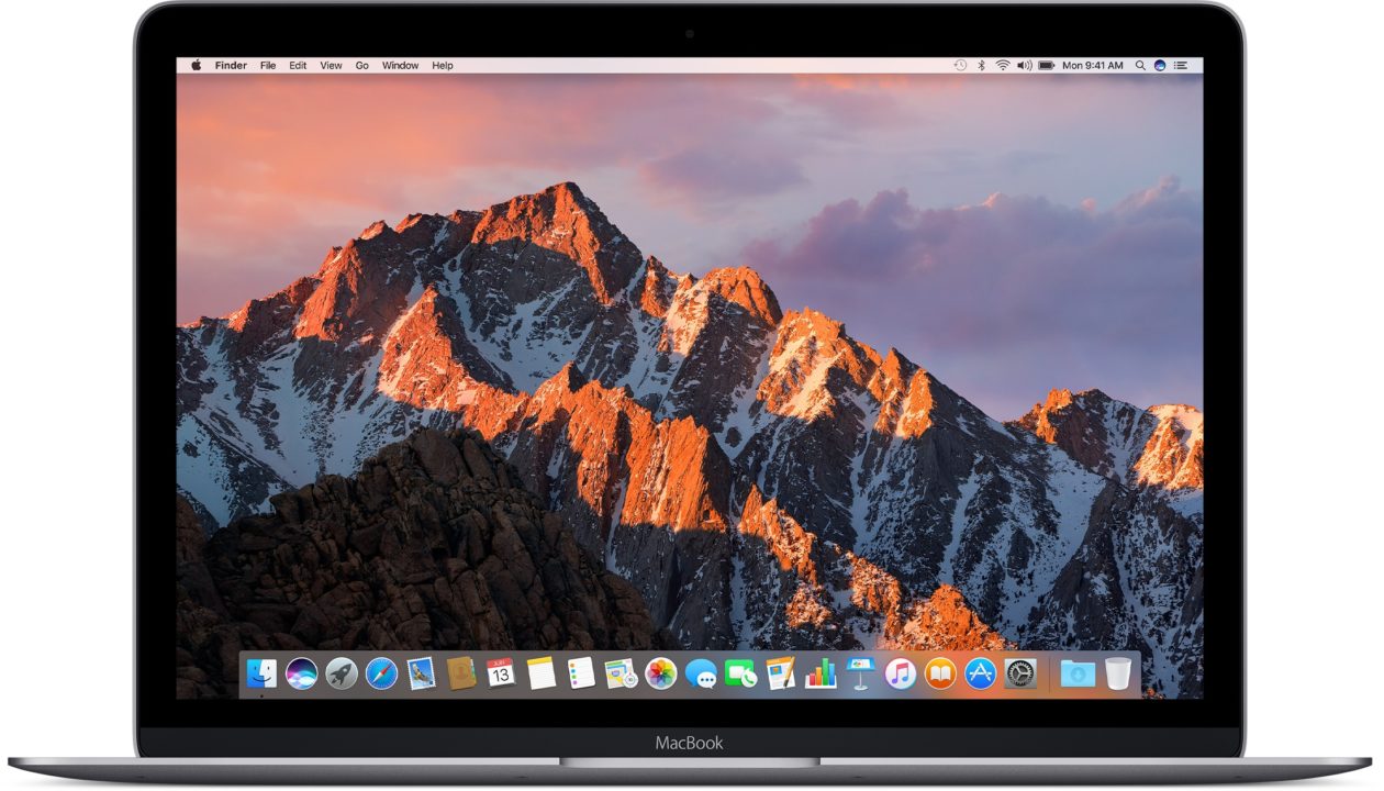 macOS 12-tollisel MacBookil