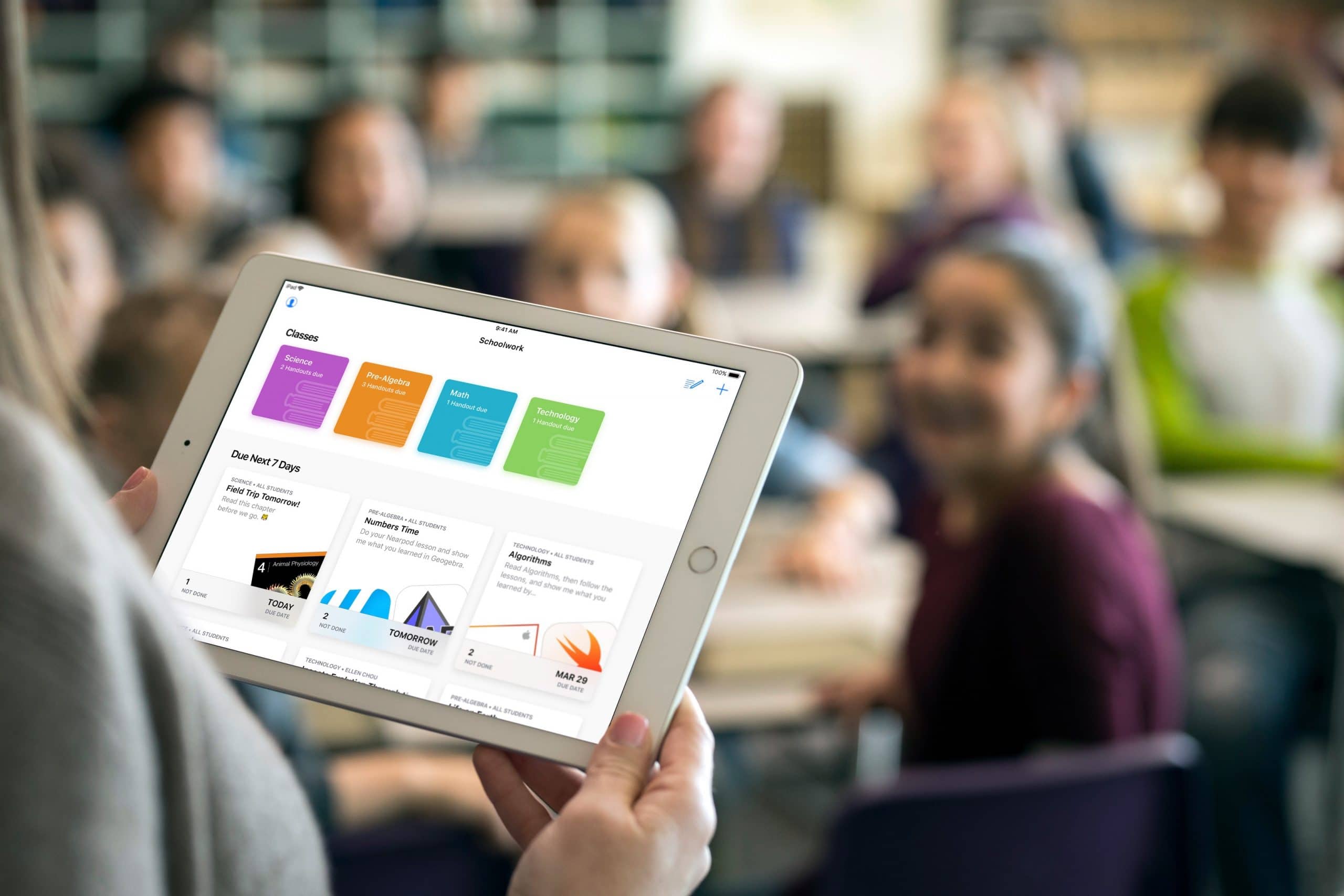 Apple uuendab oma kooliprojekti rakendust, keskendudes kaugõppele