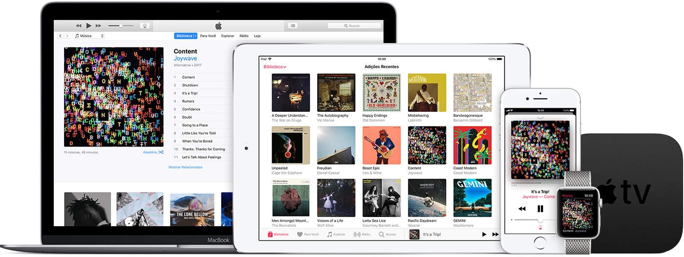 Apple'i seadmed on rakendusse Apple Music sisse logitud