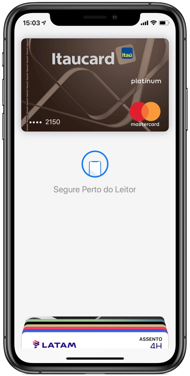 Täiendavad Banco Itoa kaardid, mis on iPhone XS-is Apple Pays registreeritud