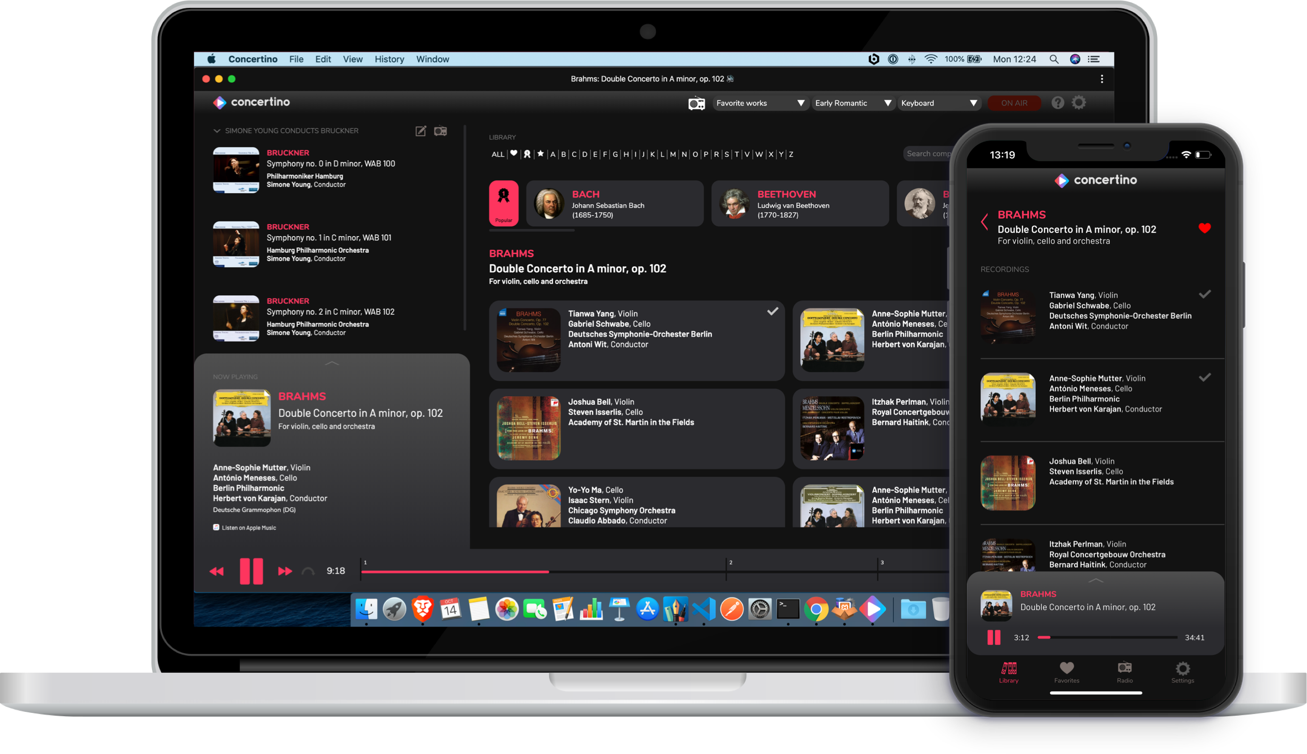 Klassikalisele muusikale keskendunud Apple Musicu veebirakendus Concertino
