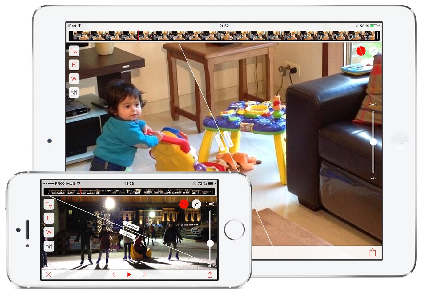 Emulsio on rakendus, mis stabiliseerib teie iPhone'is või iPadis kaunilt loodud videoid isegi 4K-ga