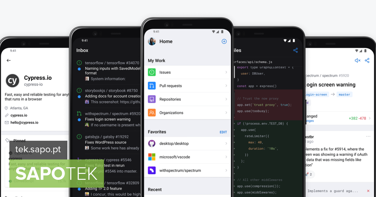 GitHub Mobile lubab programmeerimisseanssidele tuua rohkem liikuvust ja paindlikkust