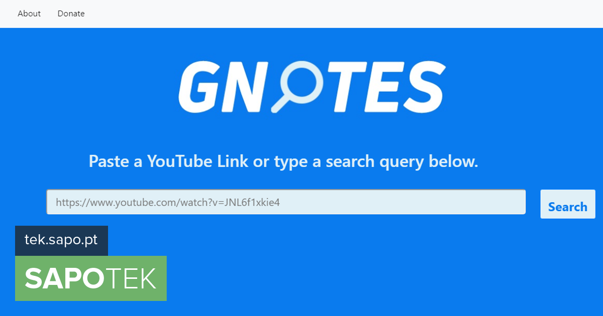 Gnotes võimaldab teil reaalajas YouTube'i videotest märkmeid teha