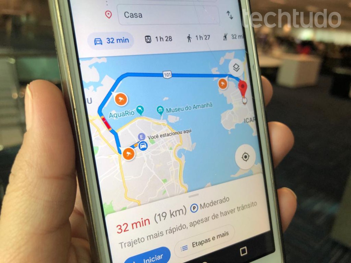 Google Maps saab funktsiooni marsruutide otsimiseks Siriga;  vaata, kuidas kasutada