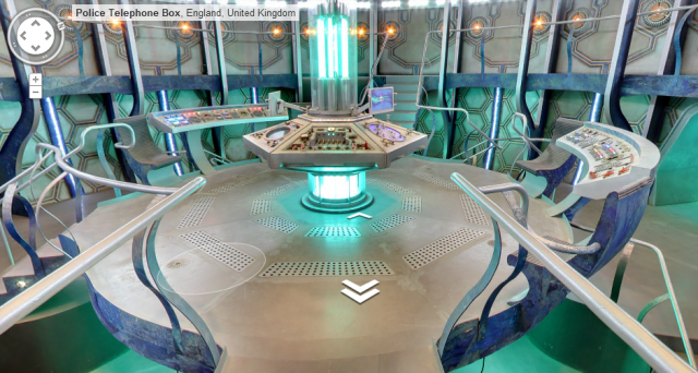 Google Maps viib teid TARDISesse, Doctor Who'i ajamasinasse
