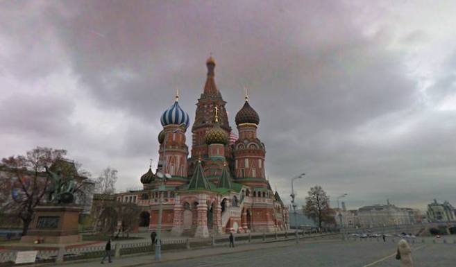 Google Street View saabub Venemaale
