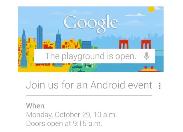 Google kutsus ajakirjanduse New Yorgi Androidi üritusele