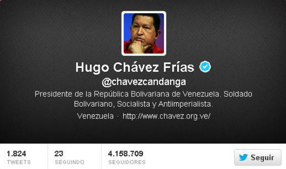 Hugo Chavez Twitter