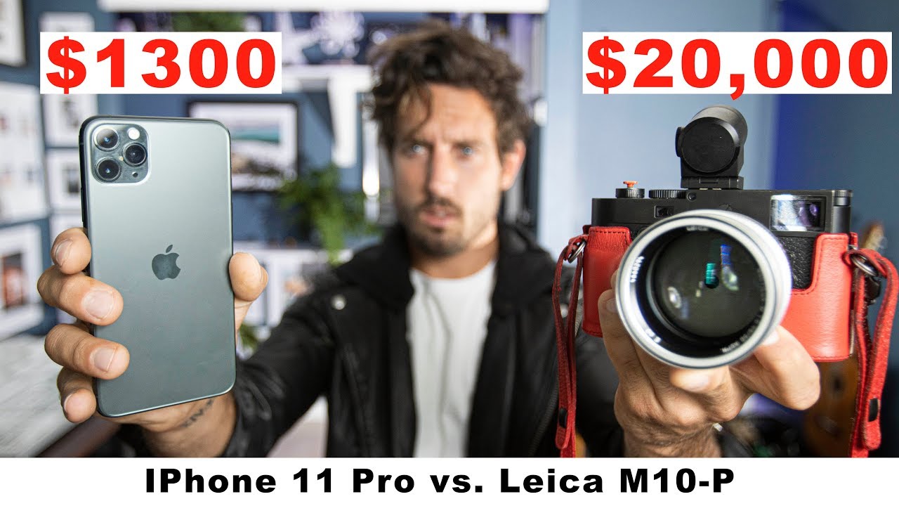 Kuidas läheb iPhone 11 Pro 20 000 dollari suuruse Leica vastu?