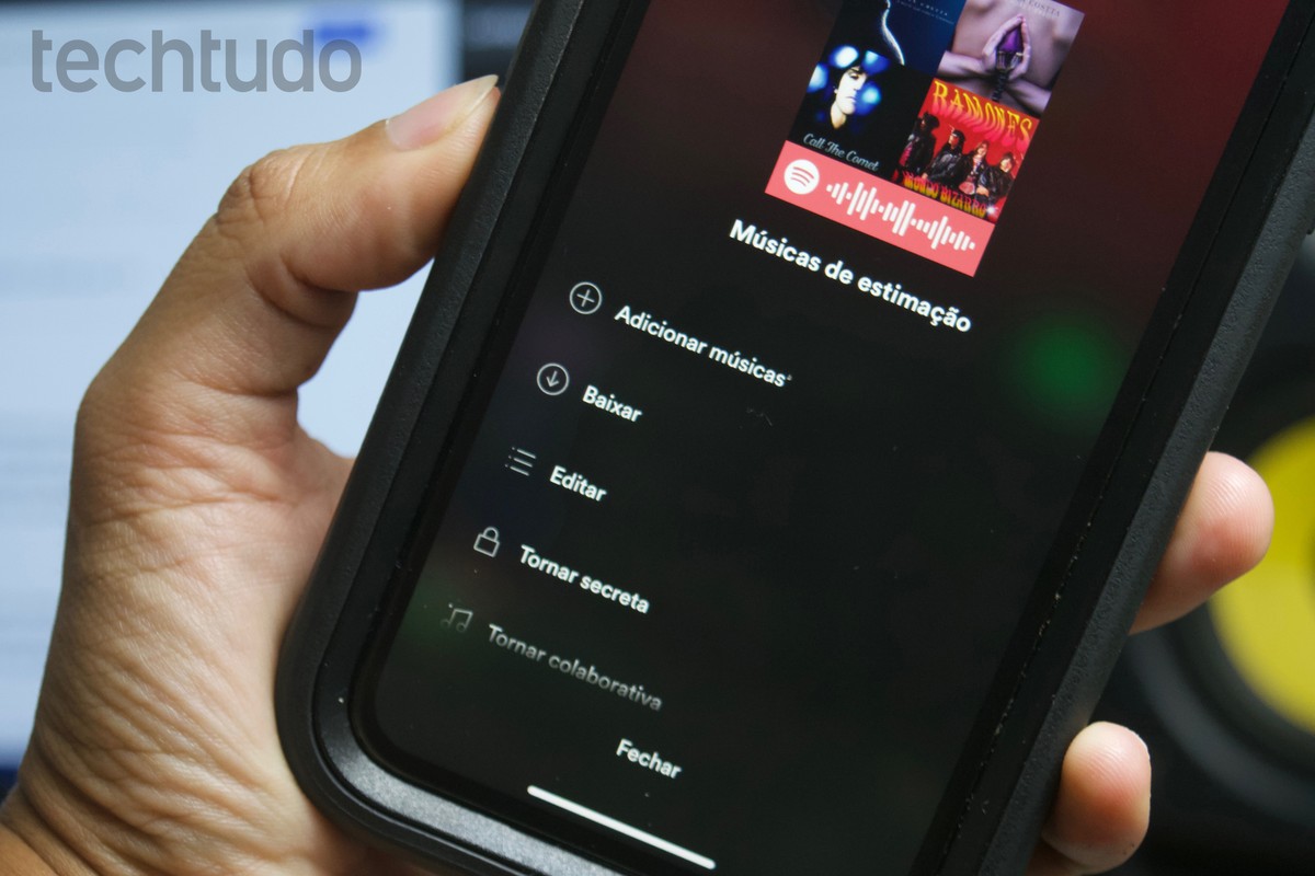 Kuidas muuta Spotify esitusloendeid mobiili kaudu