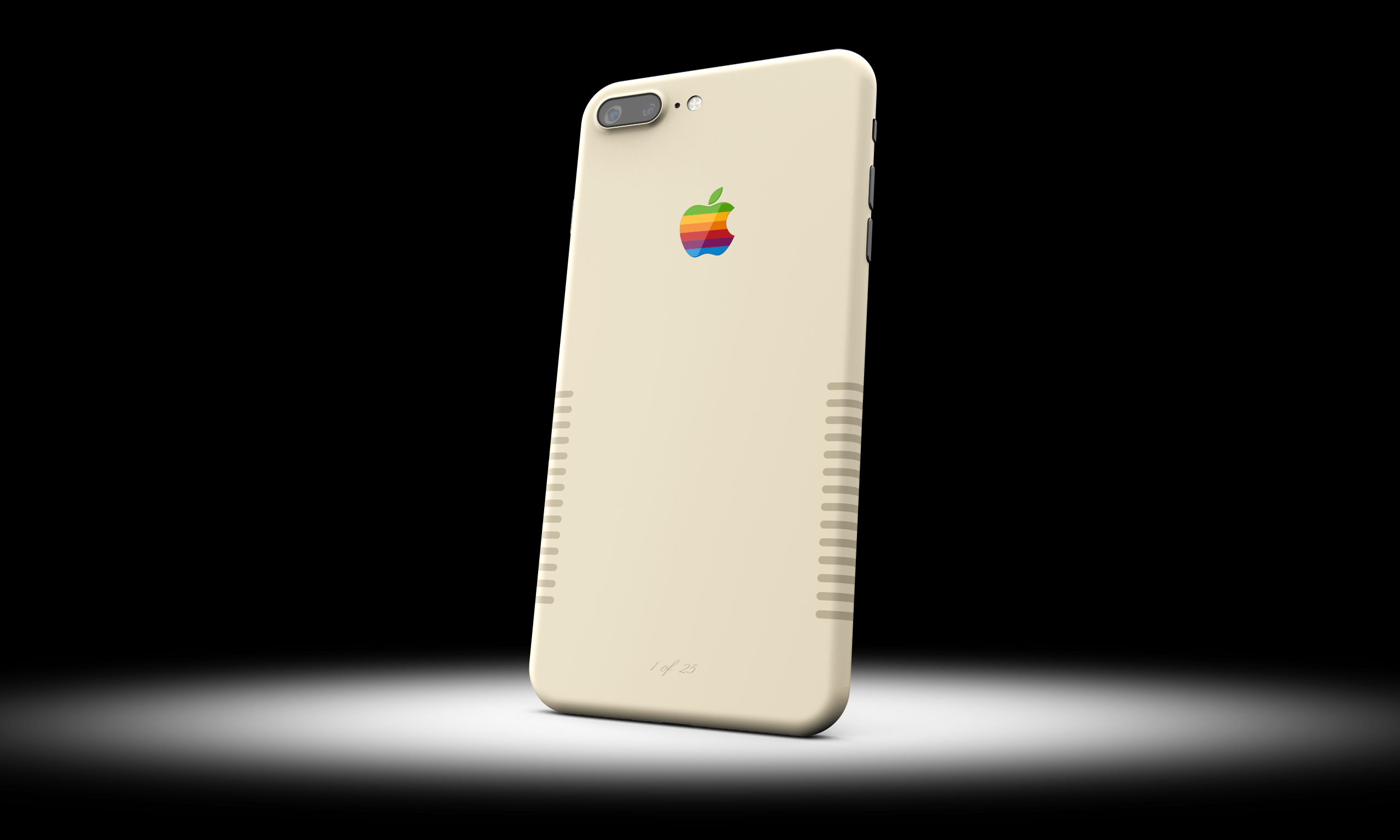 Kuidas oleks iPhone 7 Plusiga, mis näeb välja nagu 1980ndate Macintosh?  Teil on vaja "ainult" 1900 dollarit!