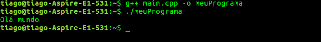 C ++ programmi koostamine