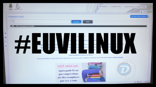 Linuxit kasutatakse Ceará föderaalses ülikoolis #EuViLinux