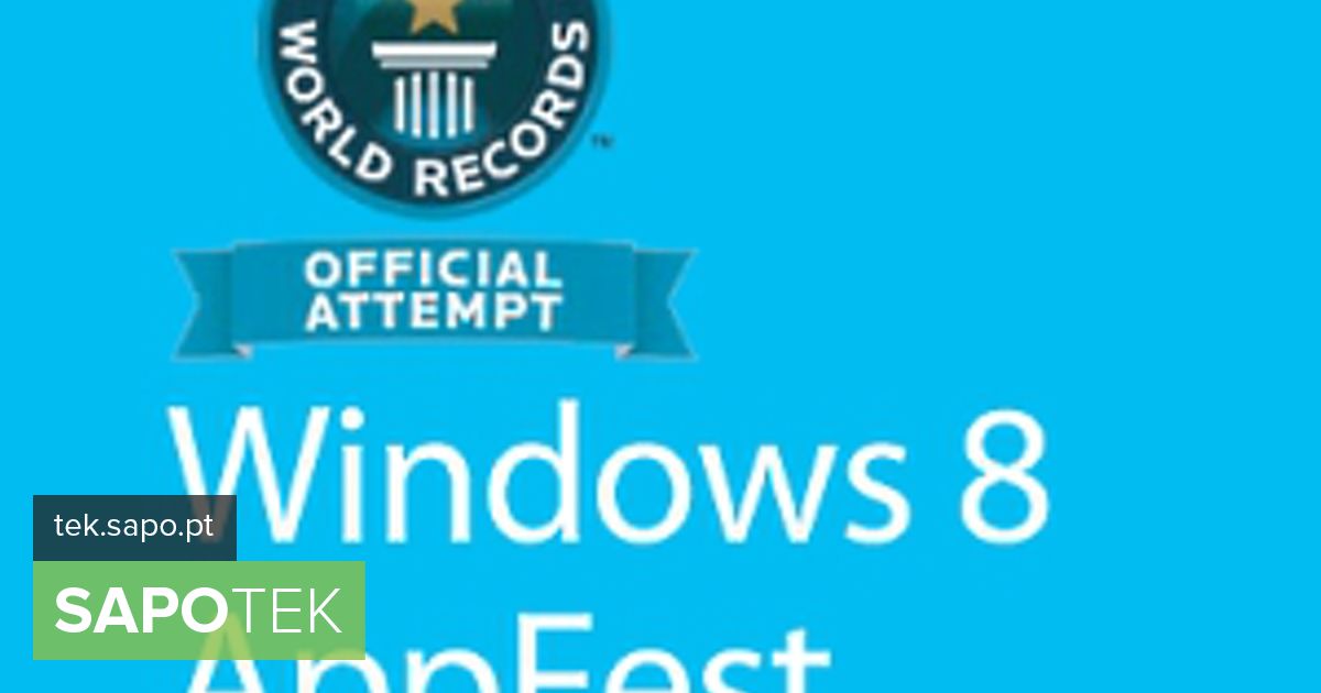 Microsoft Windows 8 Appfest purustab Guinnessi rekordeid