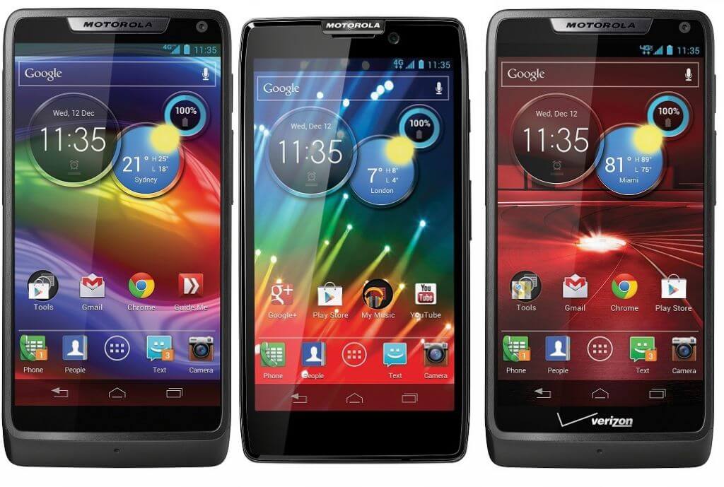Motorola Razr i ja Razr HD saavad Android 4.1 (Jelly Bean) värskenduse