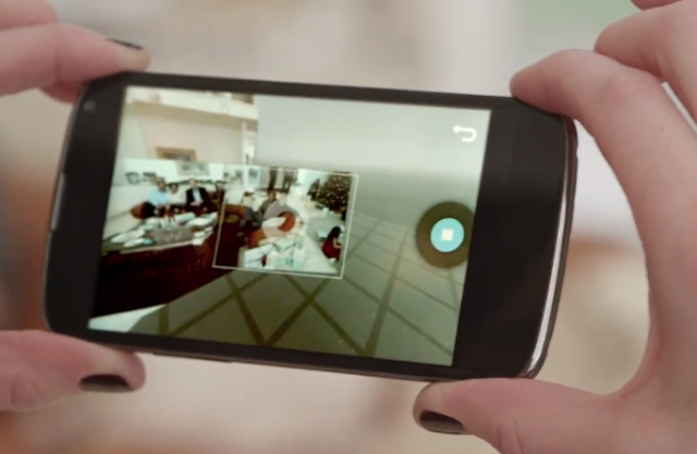 Nexus 4 reklaam näitab Photo Sphere'i funktsiooni