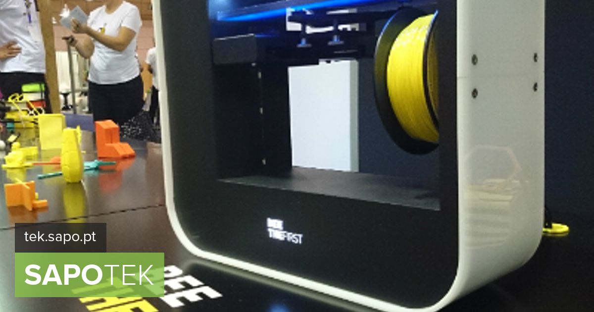 Portugali 3D-printer Beethefirst edeneb jaemüügis