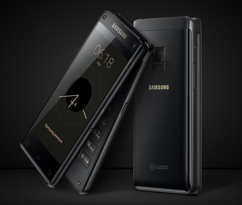 Samsung käivitas Androidiga klapp-telefoni