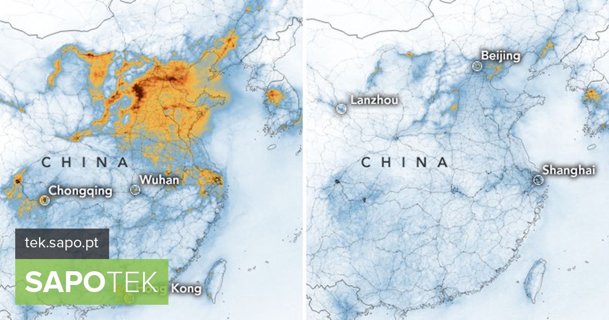 Satelliidipiltidel on koroonaviiruse tõttu Hiinas vähenenud reostus