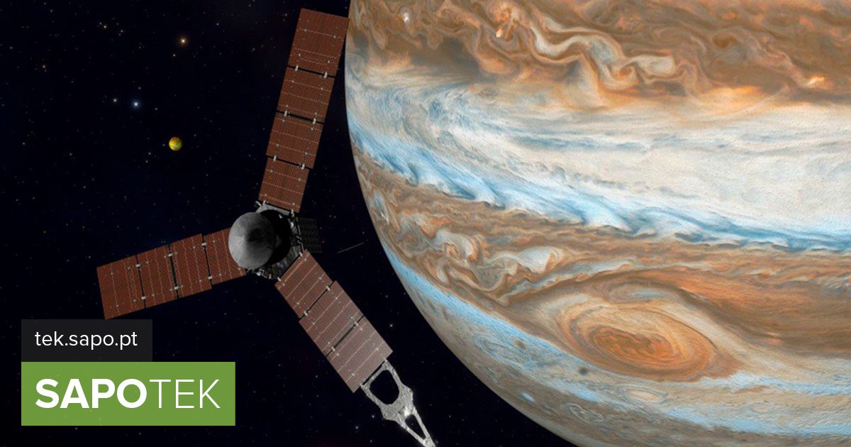 Sond, mis jälgib, kuidas Jupiter "valves" magama jääb
