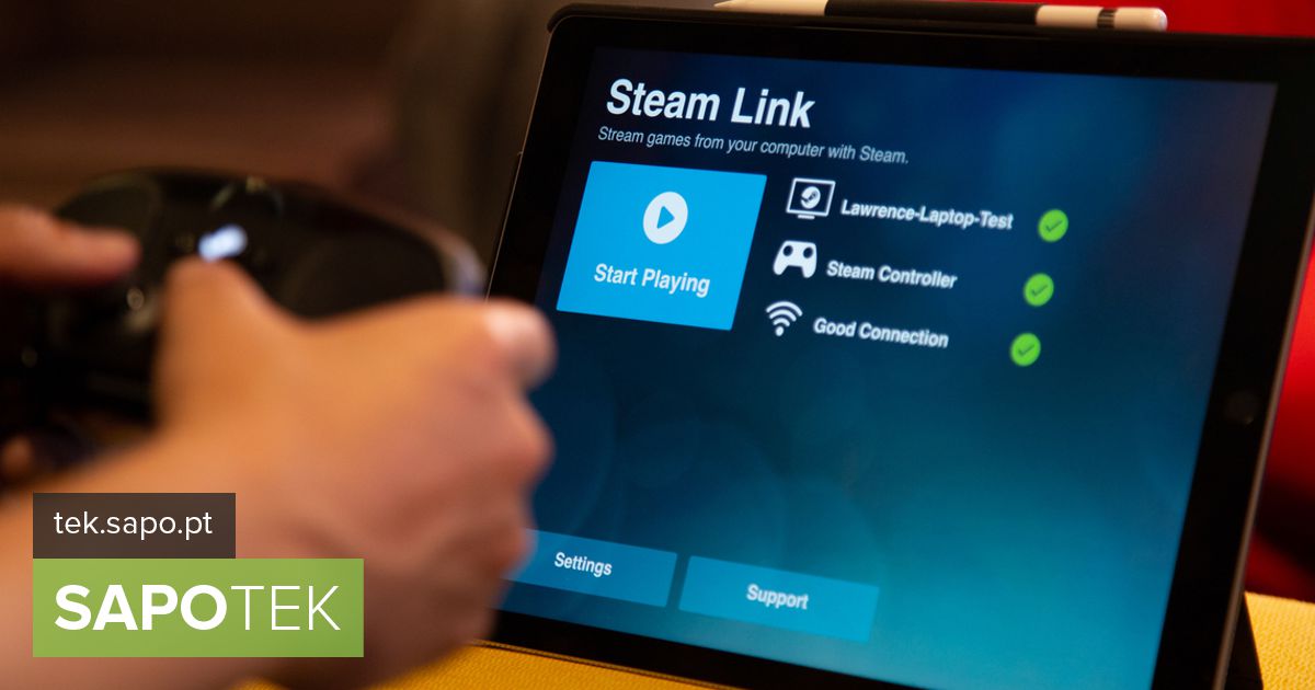Steam Link on rakendus, mis voogedastab mänge nutitelefoni, tahvelarvutisse või telerisse