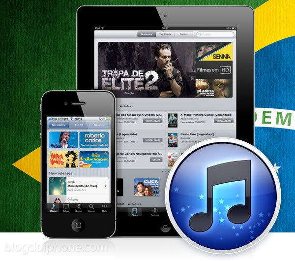 Vaadake, kuidas Brasiilia iTunes Store'is laenutatakse filme