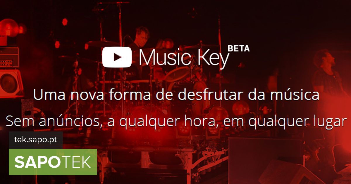YouTube toob turule uue muusikateenuse Music Key