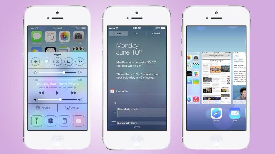 iOS 7 beeta 5 on nüüd arendajatele saadaval